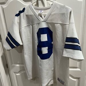 Vintage Troy Aikman NFL LOGO 7 Dallas Cowbow Jersey. Great condition.